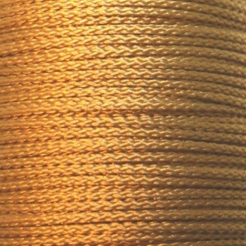 1m PP-Polyesterkordel 1,5mm, gold