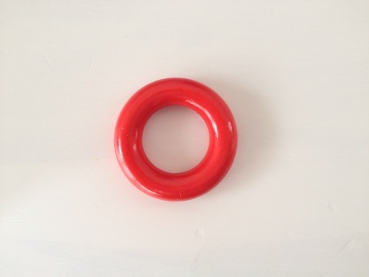 Holzringe XS, rot