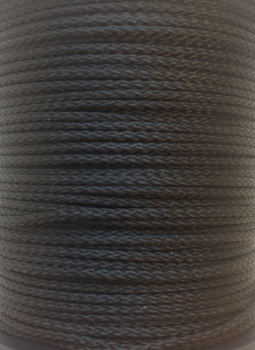 1m PP-Polyesterkordel 1,5mm, schwarz