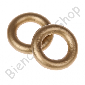 Holzringe XS, gold