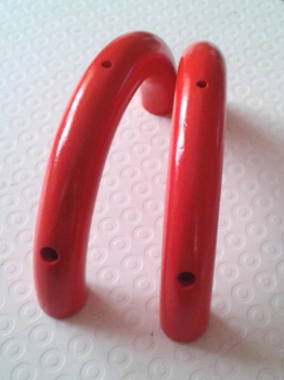 Halbring rot 100mm
