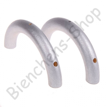 Halbring silber 100mm