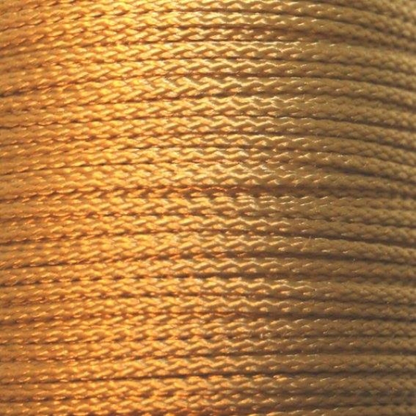 1m PP-Polyesterkordel 1,5mm, gold