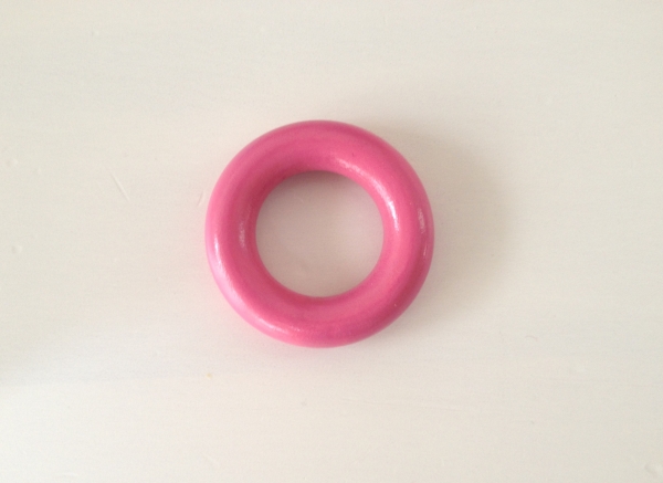 Holzringe XS, pink