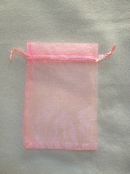 Organzasäckchen rosa