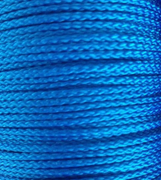 1m PP-Polyesterkordel 1,5mm, blau