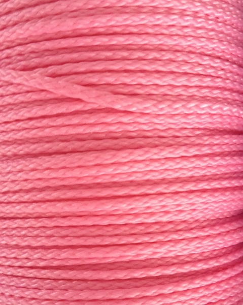 1m PP-Polyesterkordel 1,5mm, rosa