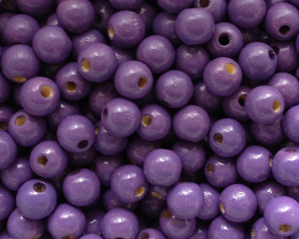 10 Sicherheitsperlen 12mm, blaulila