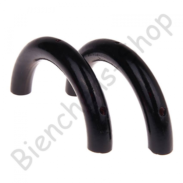 Halbring schwarz 100mm