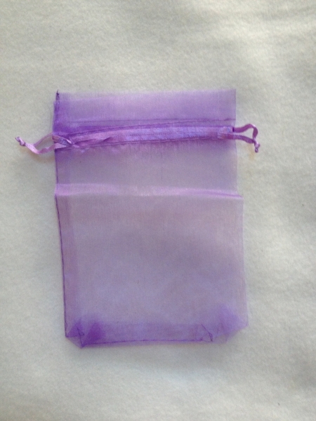 Organzasäckchen violett