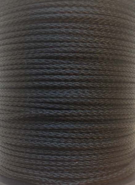 100m PP-Polyesterkordel 1,5mm, schwarz