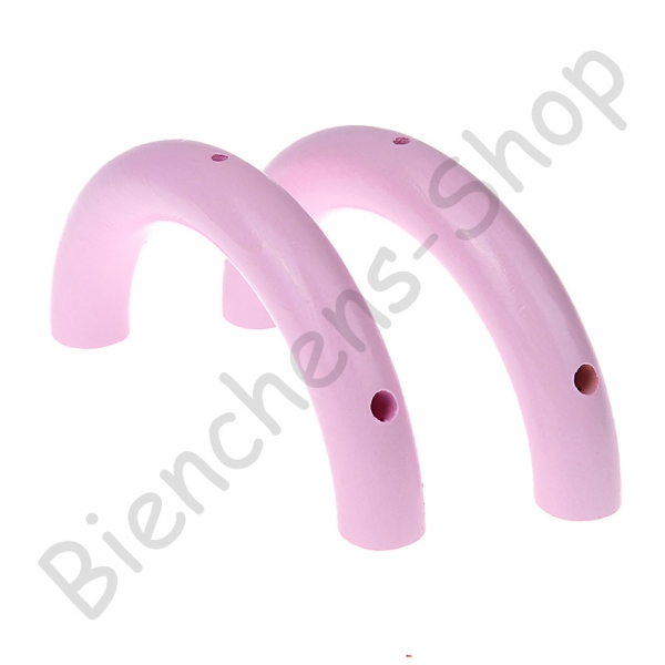 Halbringe rosa 100mm