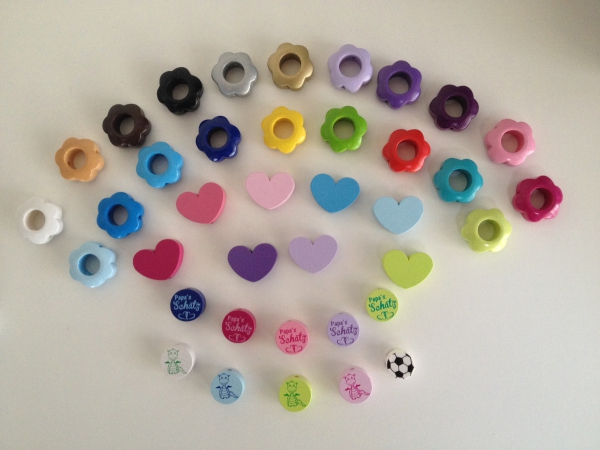 50 Motivperlen gemischt