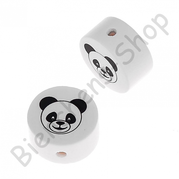1 Motivperle rund, Panda