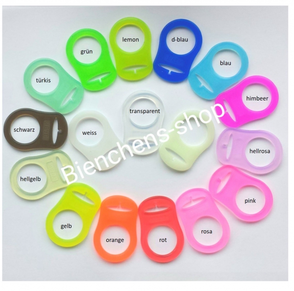 50x Silikonring für MAM Nuggis, FARBWAHL (Fr. 0.75/Stk)